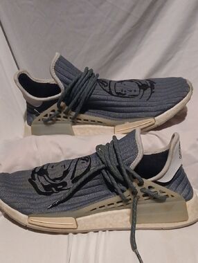 Billionaire Boys Men's Gray Knit Casual Sneakers - Adidas 13